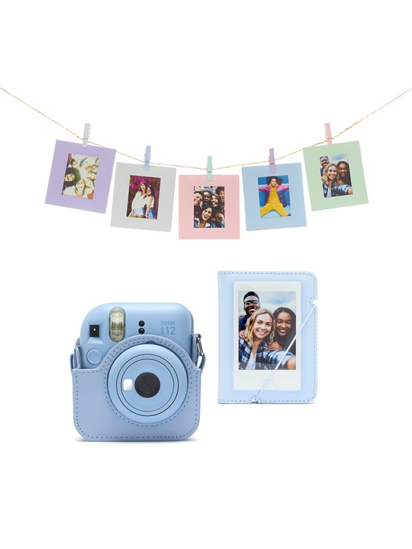 Fujifilm Instax Mini 12 Accessory Kit   Pastel Blue