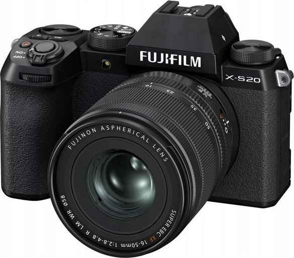 Fujifilm X S20 Xf16 50mmf2 8 4 8 R Lm Wr Systemkamera Sort