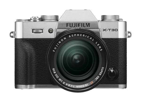 Fujifilm X  T30 Ii   18 55mm  26 1 Mp  9600 X 2160 Pixel  X Trans Cmos 4  4k Ultra Hd  Berøringsskærm  Sølv  Sort