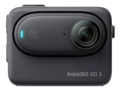 Insta360 Go 3   Action Kamera   2 7k   30 Fps   Flash 128 Gb   Bluetooth  Wi Fi   Undervands Op Til 5 M   Midnat Sort