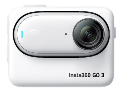Insta360 Go 3   Action Kamera   2 7k   30 Fps   Flash 32 Gb   Wi Fi  Bluetooth   Undervands Op Til 5 M   Hvid