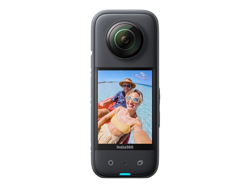 Insta360 X3   360  Action Kamera   5 7k   30 Fps   72 Mp   Wi Fi  Bluetooth Op Til 10 M   Sort