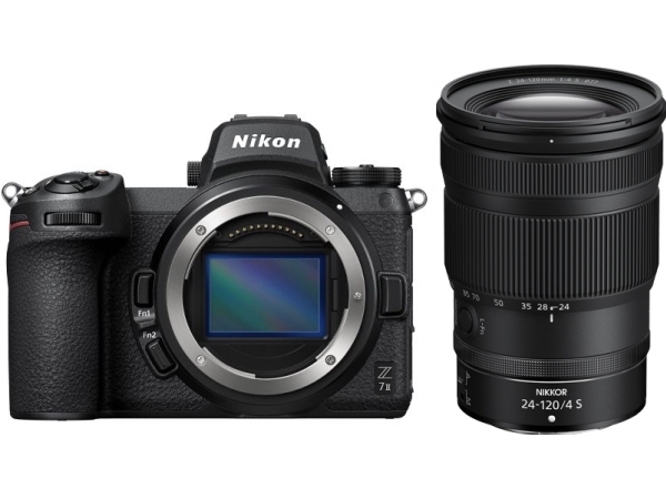 Nikon Z 7ii   Nikkor Z 24 120mm F 4 S  45 7 Mp  8256 X 5504 Pixel  Cmos  4k Ultra Hd  Berøringsskærm  Sort