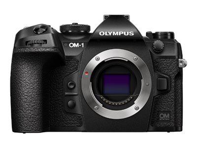 Olympus Om System 1   Digitalkamera   Spejlløst   20 4 Mp   Four Thirds   4k   60 Fps   Kun Kamerahus   Wi Fi  Bluetooth   Sort