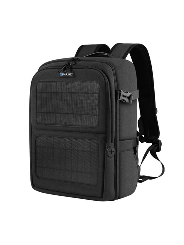 Puluz Pu5018b Waterproof Photo Backpack With Solar Panels