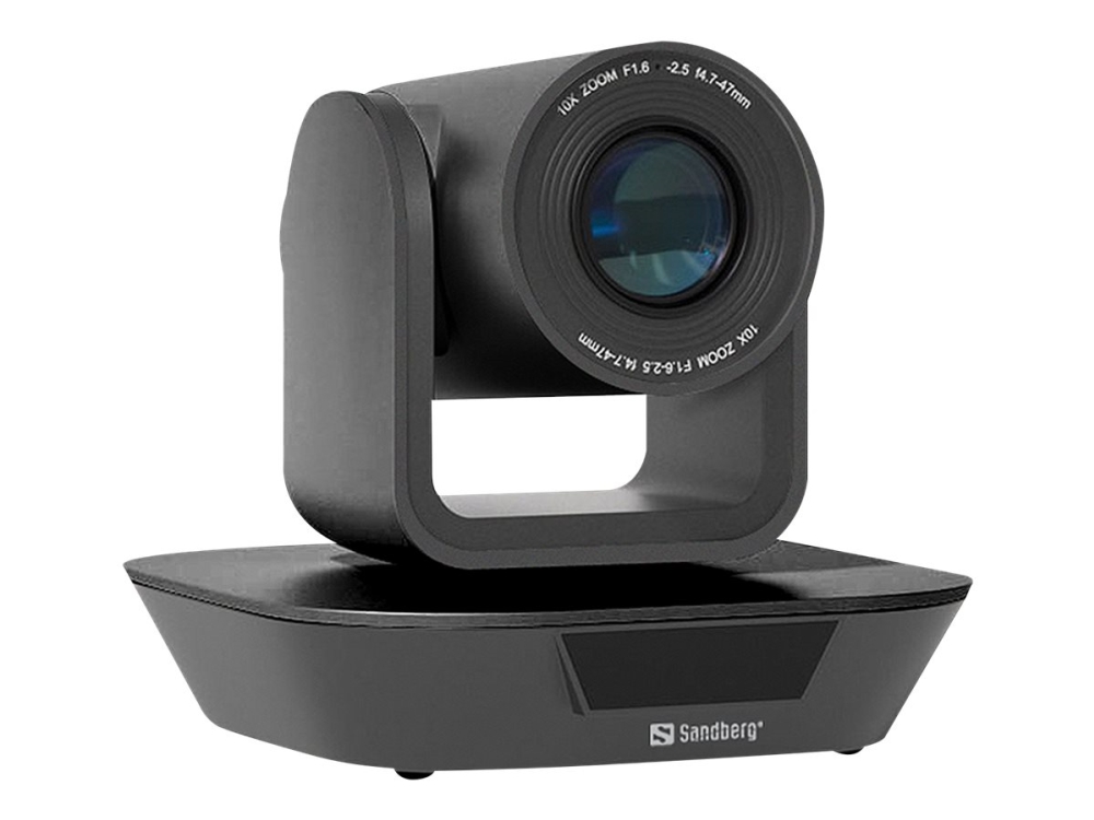 Sandberg Confcam   Webcam   Ptz   Farve   2 1 Mp   1920 X 1080   1080p   Motoriseret   Usb 2 0   Mjpeg
