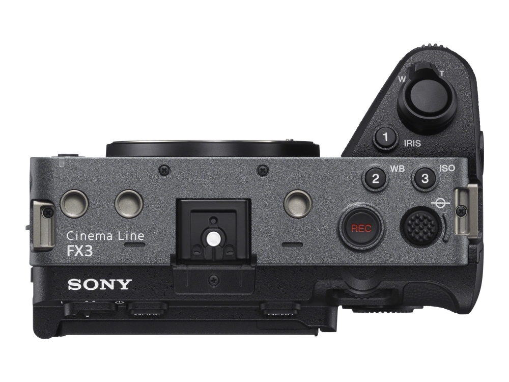 Sony Cinema Line Ilme Fx3   Digitalkamera   Spejlløst   12 1 Mp   Full Frame   4k   120 Fps   Kun Kamerahus   Nfc  Wi Fi  Bluetooth