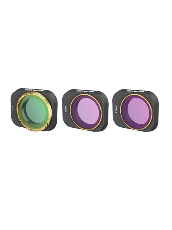 Sunnylife Set Of 3 Filters Cpl Nd8 Nd16 For Dji Mini 3 Pro  Mm3 Fi415