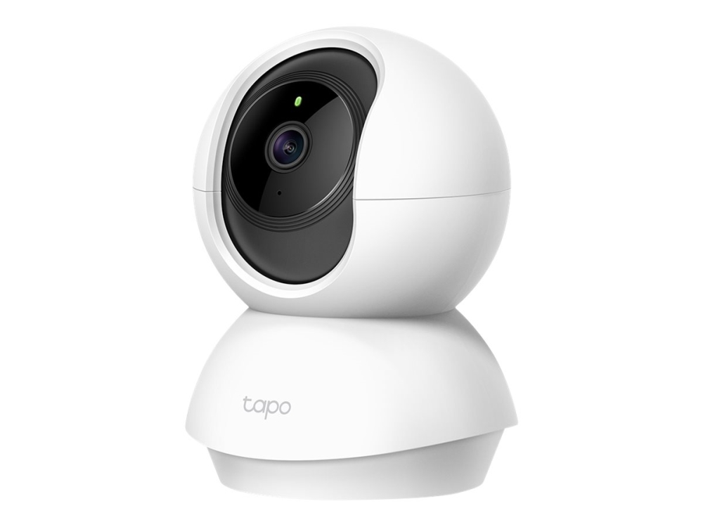 Tapo C200   Netværksovervågningskamera   Panonering   Hældningsvinkel   Farve  Dag Nat    1920 X 1080   1080p   Fast Brændvidde   Audio   Trådløs   W